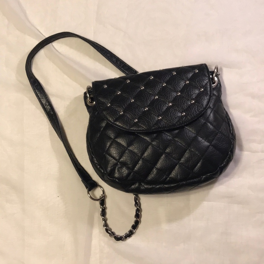 black cross body bag